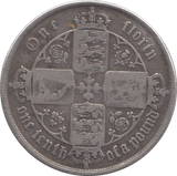 1856 FLORIN ( FINE ) - FLORIN - Cambridgeshire Coins