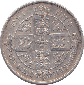 1856 FLORIN ( GF ) - FLORIN - Cambridgeshire Coins