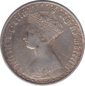 1856 FLORIN ( GF ) - FLORIN - Cambridgeshire Coins