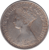 1856 FLORIN ( GF ) - FLORIN - Cambridgeshire Coins