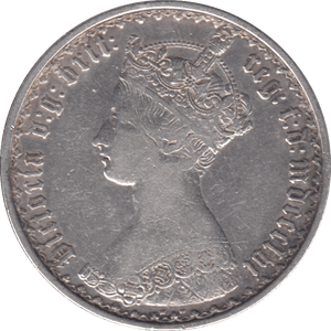 1856 FLORIN ( GF ) NO STOP - FLORIN - Cambridgeshire Coins