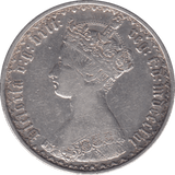 1856 FLORIN ( GF ) NO STOP - FLORIN - Cambridgeshire Coins