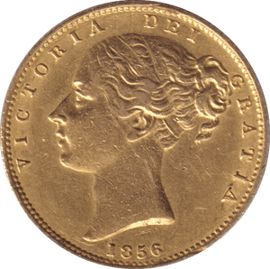 1856 GOLD SOVEREIGN ( GVF ) - SOVEREIGN - Cambridgeshire Coins