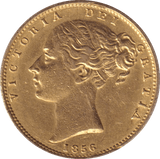 1856 GOLD SOVEREIGN ( GVF ) - SOVEREIGN - Cambridgeshire Coins