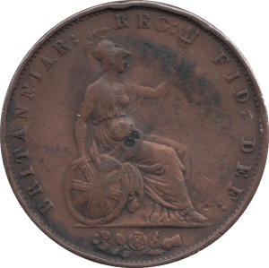 1856 HALFPENNY ( FINE ) - Halfpenny - Cambridgeshire Coins