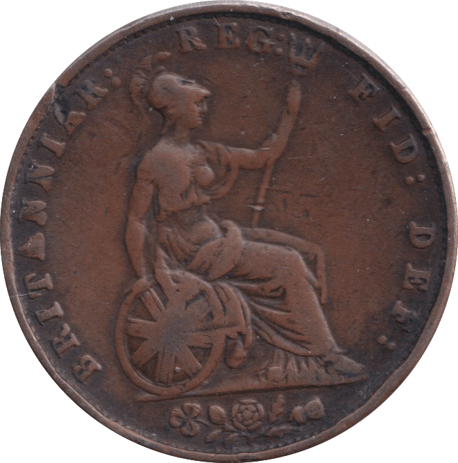 1856 HALFPENNY ( FINE ) - HALFPENNY - Cambridgeshire Coins