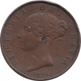 1856 HALFPENNY ( FINE ) - Halfpenny - Cambridgeshire Coins