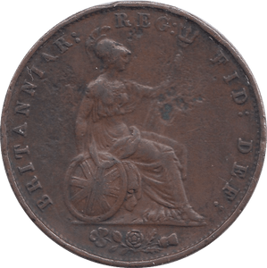 1856 HALFPENNY ( VF ) - HALFPENNY - Cambridgeshire Coins