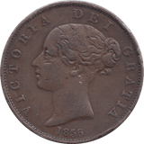 1856 HALFPENNY ( VF ) - HALFPENNY - Cambridgeshire Coins