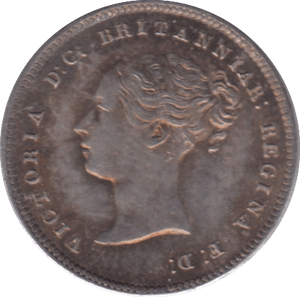 1856 MAUNDY FOURPENCE ( UNC ) - MAUNDY FOURPENCE - Cambridgeshire Coins