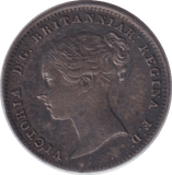 1856 MAUNDY THREEPENCE ( AUNC ) - MAUNDY THREEPENCE - Cambridgeshire Coins