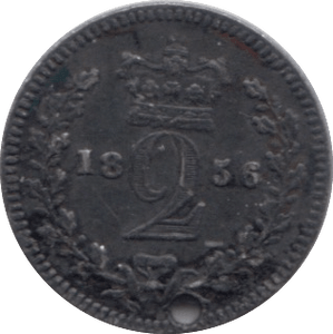 1856 MAUNDY TWOPENCE ( VF ) - MAUNDY TWOPENCE - Cambridgeshire Coins