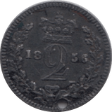 1856 MAUNDY TWOPENCE ( VF ) - MAUNDY TWOPENCE - Cambridgeshire Coins