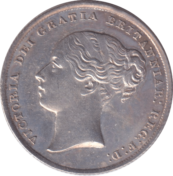 1856 SHILLING ( BU ) - SHILLING - Cambridgeshire Coins