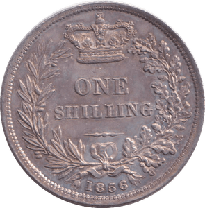 1856 SHILLING ( BU ) - SHILLING - Cambridgeshire Coins