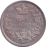 1856 SHILLING ( BU ) - SHILLING - Cambridgeshire Coins