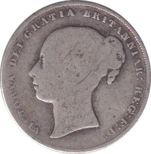 1856 SHILLING ( FINE ) - Shilling - Cambridgeshire Coins