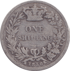 1856 SHILLING ( FINE ) - Shilling - Cambridgeshire Coins