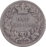 1856 SHILLING ( FINE ) - Shilling - Cambridgeshire Coins