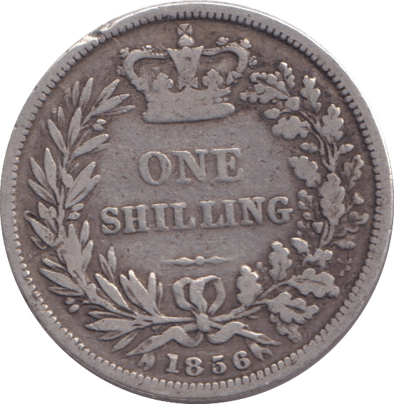 1856 SHILLING ( FINE ) - Shilling - Cambridgeshire Coins