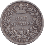 1856 SHILLING ( FINE ) - Shilling - Cambridgeshire Coins