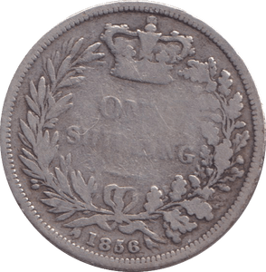 1856 SHILLING ( FINE ) - Shilling - Cambridgeshire Coins