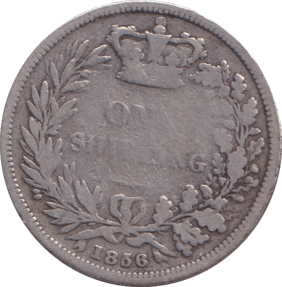 1856 SHILLING ( FINE ) - Shilling - Cambridgeshire Coins