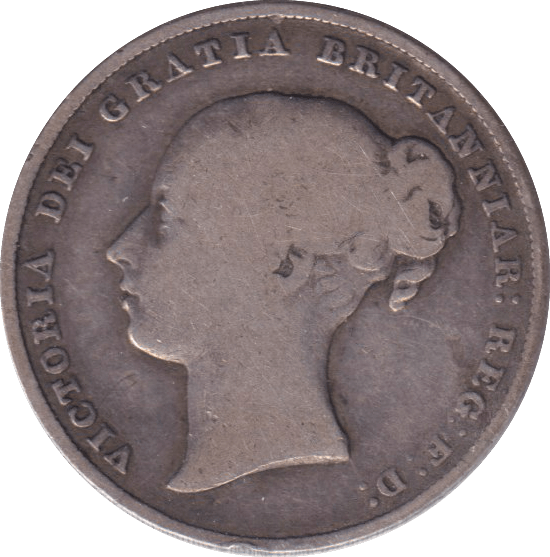 1856 SHILLING ( NF ) 1 - SHILLING - Cambridgeshire Coins