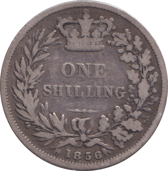 1856 SHILLING ( NF ) 1 - SHILLING - Cambridgeshire Coins