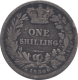 1856 SHILLING ( NF ) - SHILLING - Cambridgeshire Coins