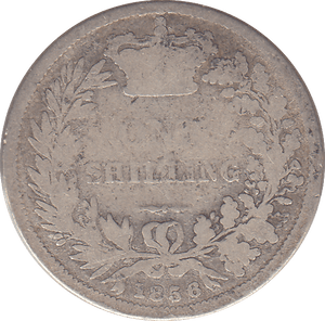 1856 SHILLING ( NF ) - SHILLING - Cambridgeshire Coins