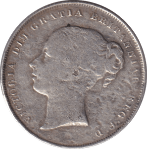 1856 SHILLING ( NF ) - SHILLING - Cambridgeshire Coins