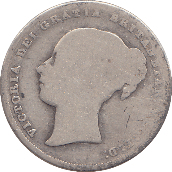 1856 SHILLING ( NF ) - SHILLING - Cambridgeshire Coins