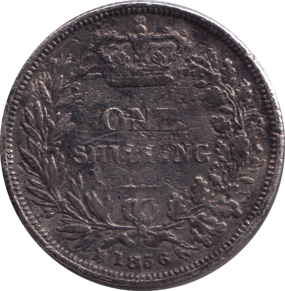 1856 SHILLING ( NF ) - SHILLING - Cambridgeshire Coins