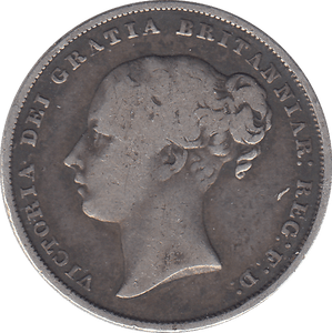 1856 SHILLING ( NF ) - WORLD COINS - Cambridgeshire Coins