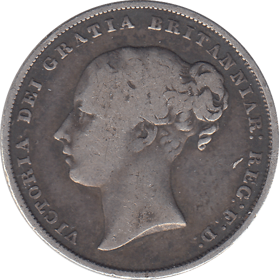 1856 SHILLING ( NF ) - WORLD COINS - Cambridgeshire Coins