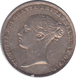 1856 SIXPENCE ( AUNC ) - SIXPENCE - Cambridgeshire Coins