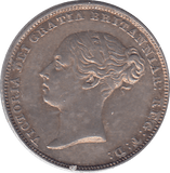 1856 SIXPENCE ( AUNC ) - SIXPENCE - Cambridgeshire Coins