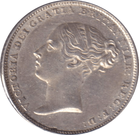 1856 SIXPENCE ( EF ) - WORLD COINS - Cambridgeshire Coins