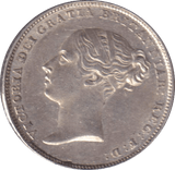 1856 SIXPENCE ( EF ) - WORLD COINS - Cambridgeshire Coins