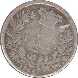 1856 SIXPENCE ( NF ) - SIXPENCE - Cambridgeshire Coins