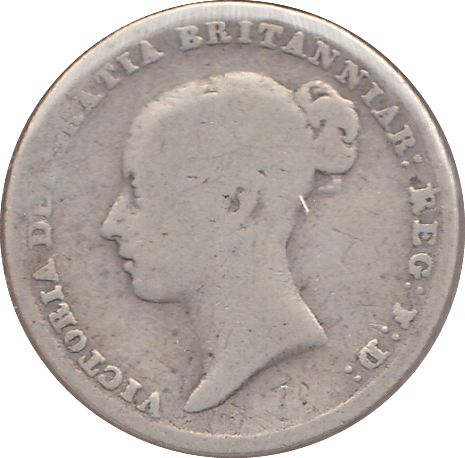1856 SIXPENCE ( NF ) - SIXPENCE - Cambridgeshire Coins