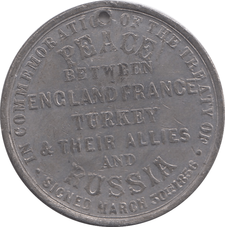 1857 END OF CRIMEA WAR MEDAL - MEDALS & MEDALLIONS - Cambridgeshire Coins