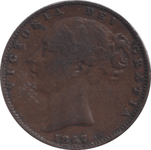 1857 FARTHING ( F ) - FARTHING - Cambridgeshire Coins