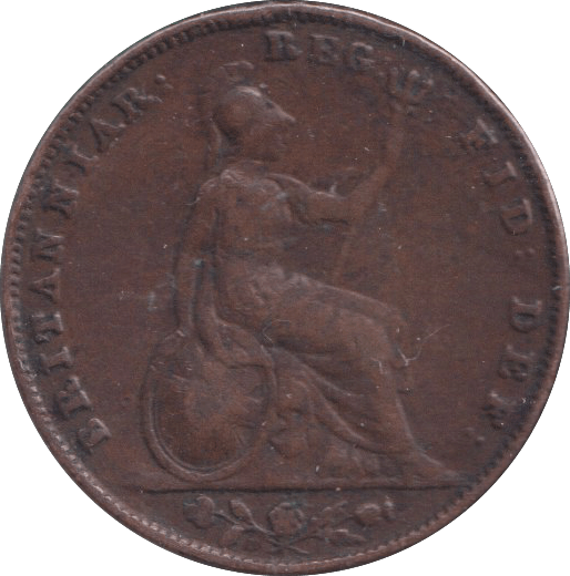 1857 FARTHING ( GF ) - FARTHING - Cambridgeshire Coins