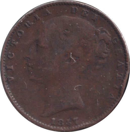 1857 FARTHING ( GF ) - FARTHING - Cambridgeshire Coins