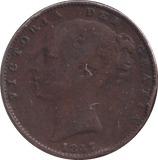 1857 FARTHING ( GF ) - FARTHING - Cambridgeshire Coins