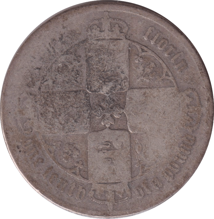 1857 FLORIN ( FAIR ) - CROWN - Cambridgeshire Coins