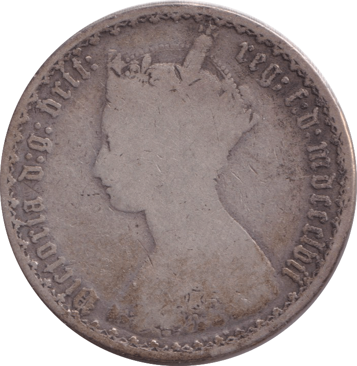 1857 FLORIN ( FAIR ) - CROWN - Cambridgeshire Coins