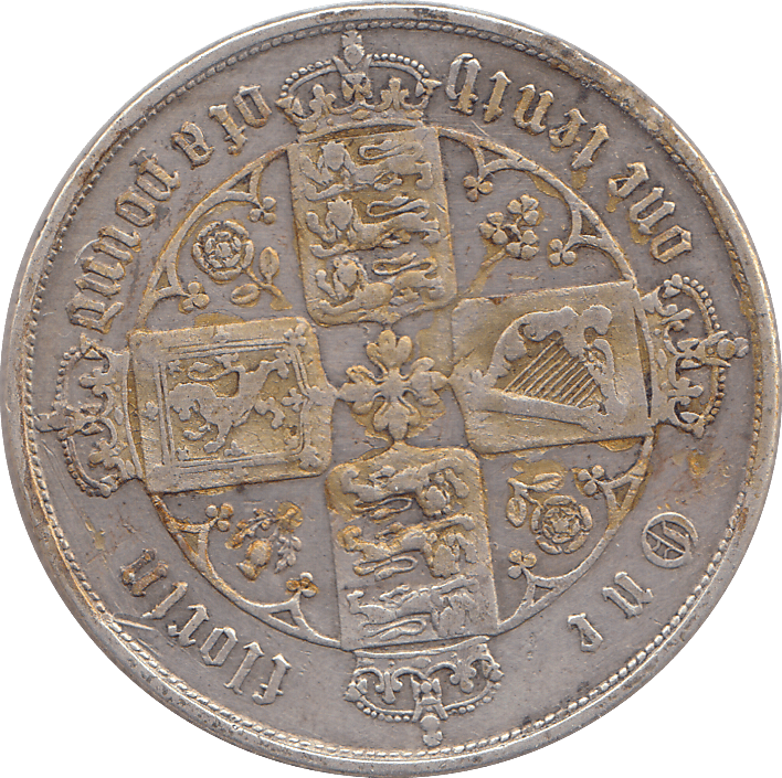1857 FLORIN ( GF ) - FLORIN - Cambridgeshire Coins
